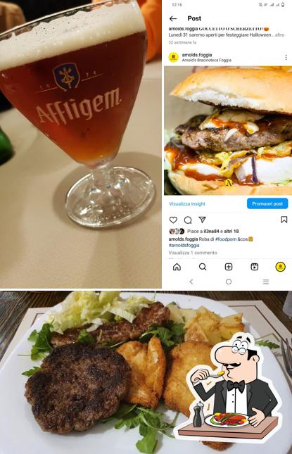 Cibo al Arnold's Pizzeria Braceria Paninoteca foggia