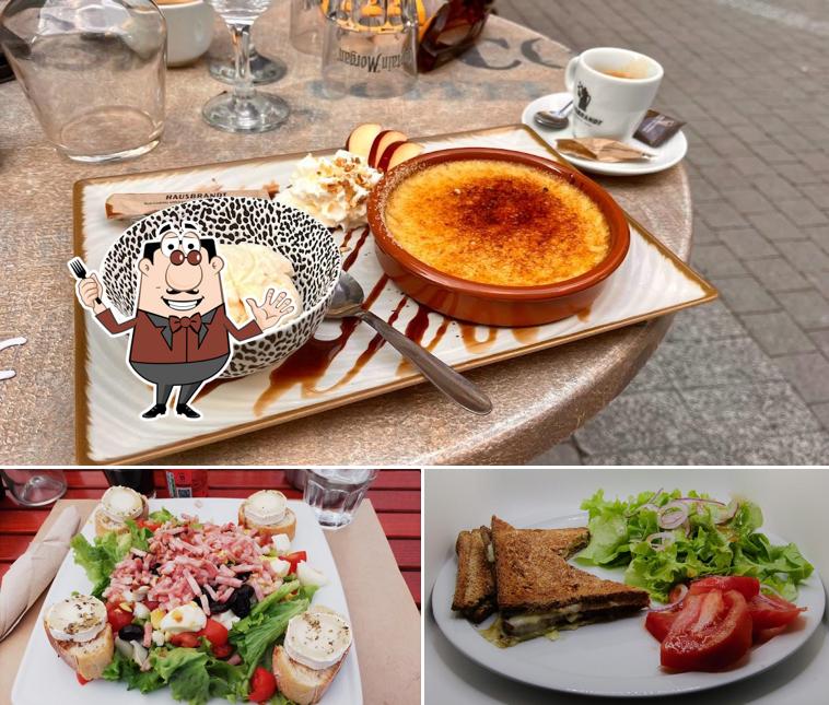 Crème brulée à Nature Café