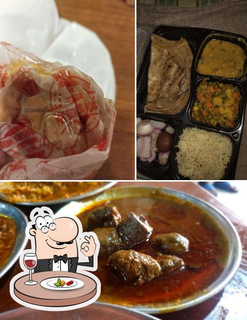 Food at Madina Hotel
