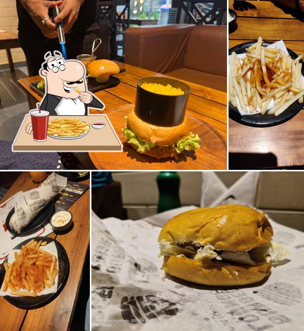 French fries at Burger Lounge, Muvattupuzha