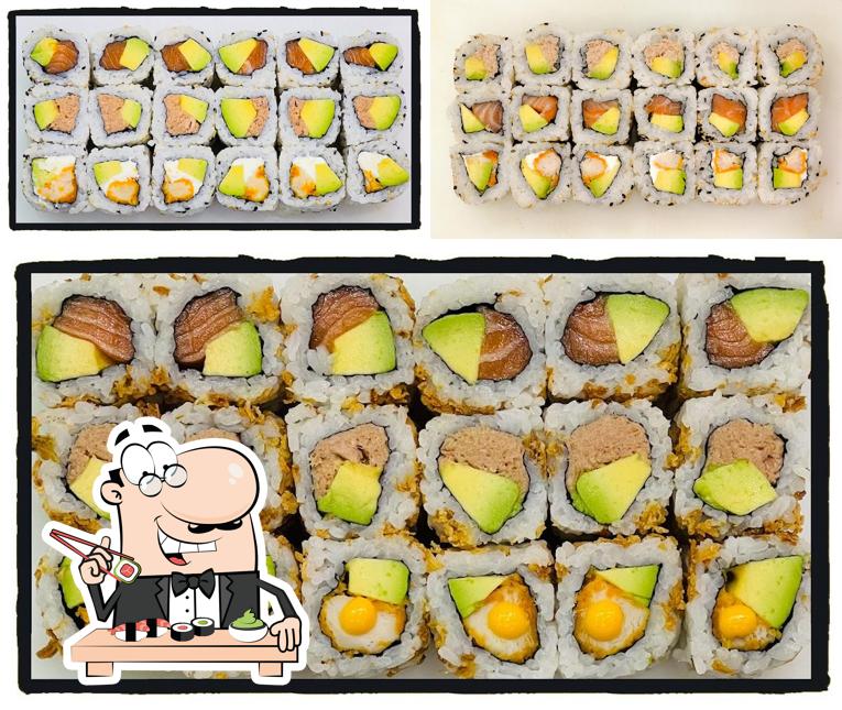 Les sushis sont un plat célèbres provenant du Japon