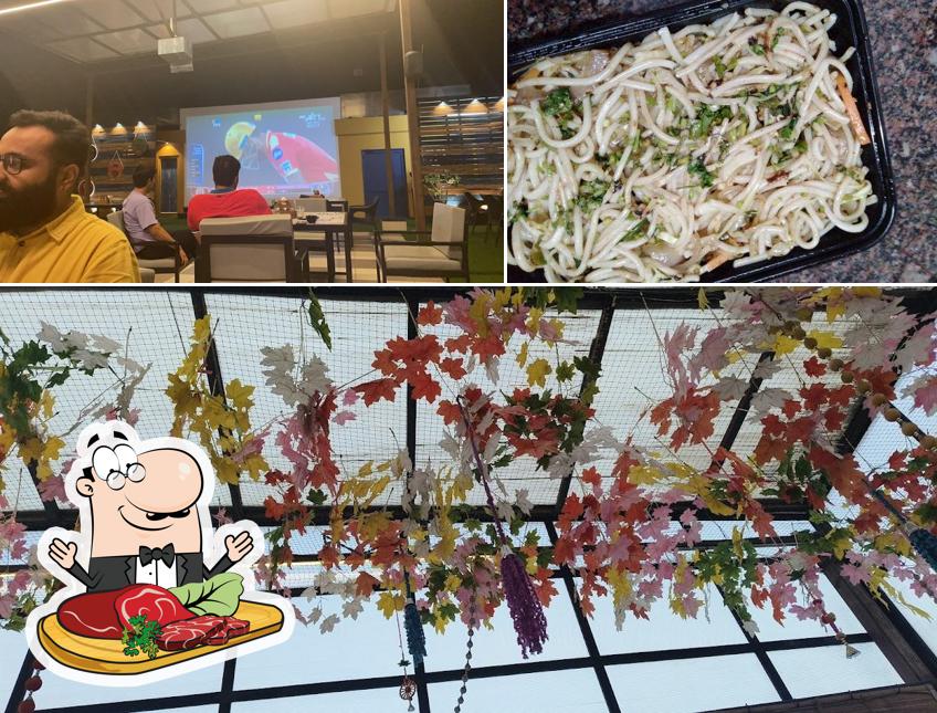Beef carpaccio at The Cold Brew Cafe - Best Sports Cafe In Gandhidham