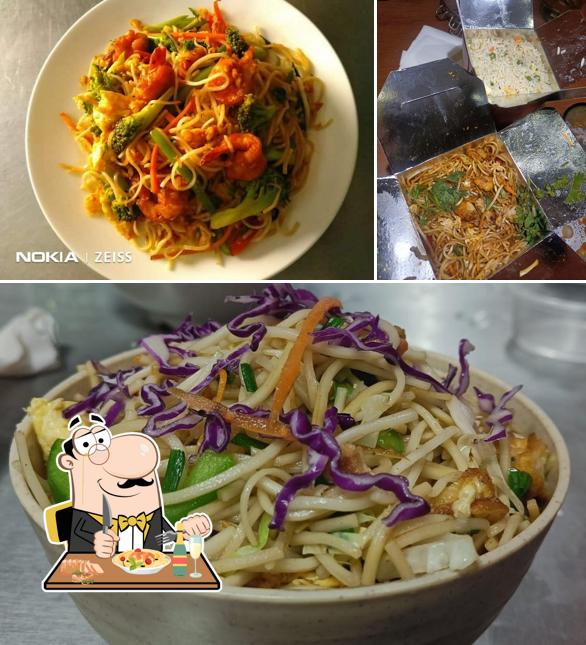Pad thai at The Red Box