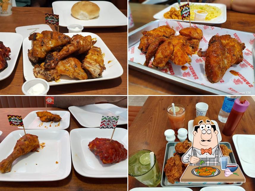 Chicken wings at Zangos Hot Chicken Kottayam