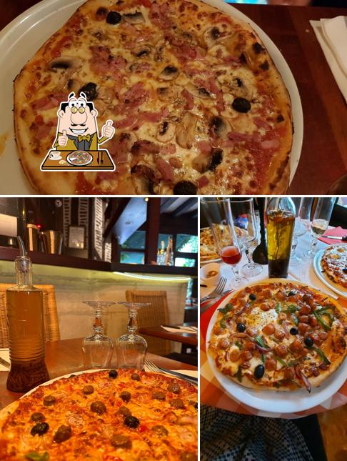 Prenez des pizzas à Restaurant La Romana Tours