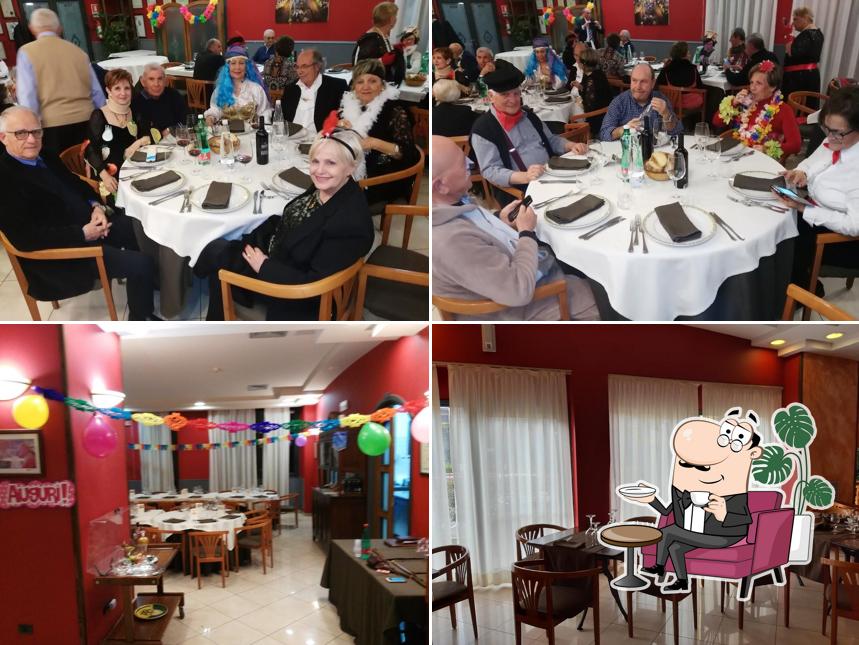 Gli interni di Hotel Scrivano