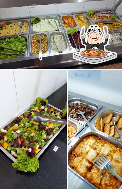 Escolha pizza no Borges Comida Caseira - Restaurante