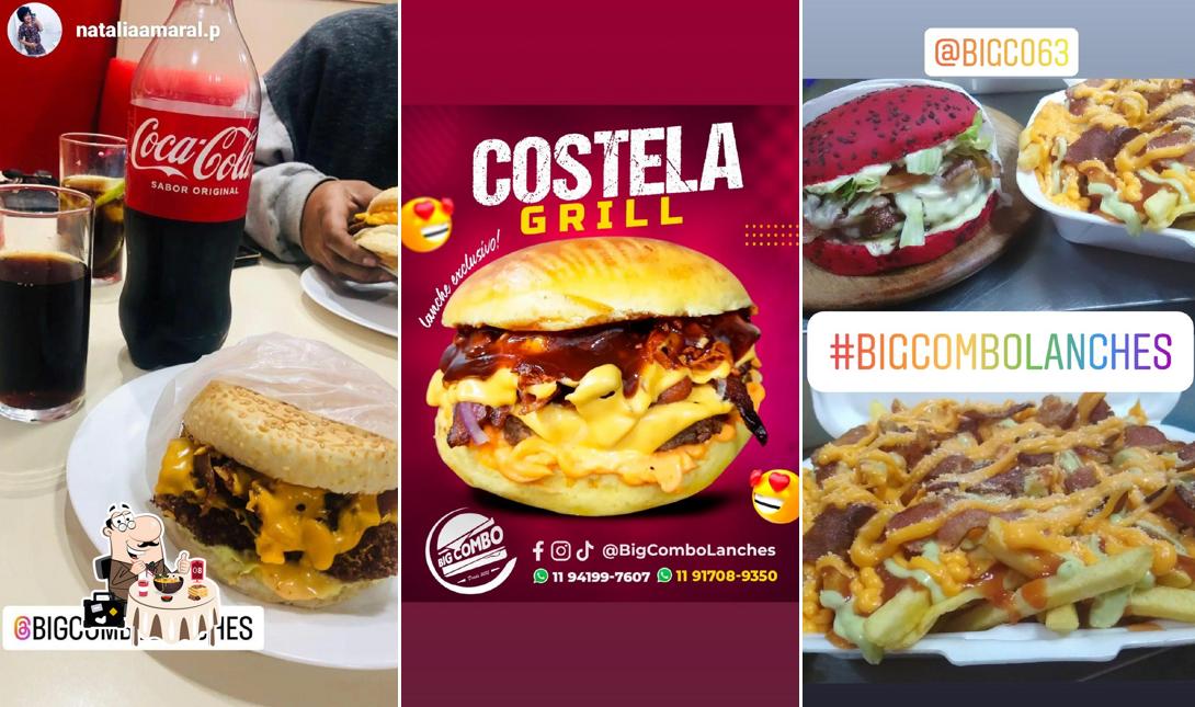 Comida em Big Combo Lanches
