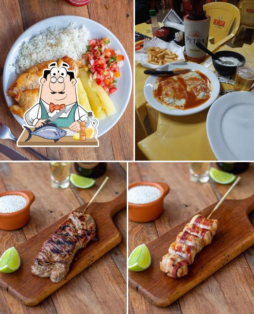 Salmão grelhado em Buteco Avenida - Cozinha e Bar