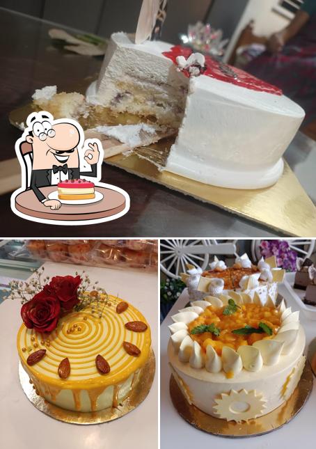 Cheesecake at Orchid Bakery