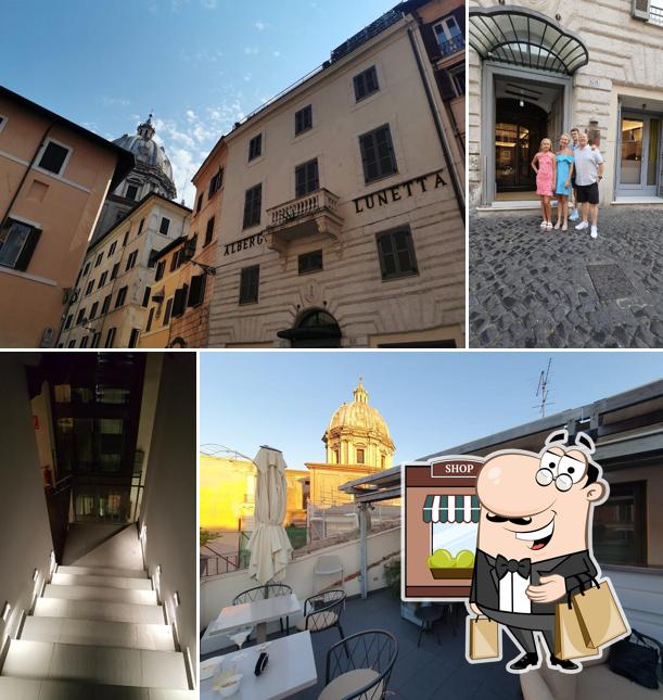 Gli esterni di Hotel Lunetta