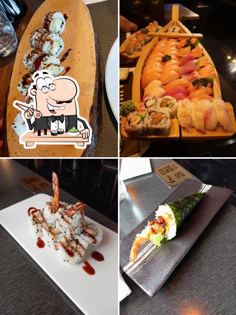 Il sushi è il cibo tradizionale della cucina giapponese