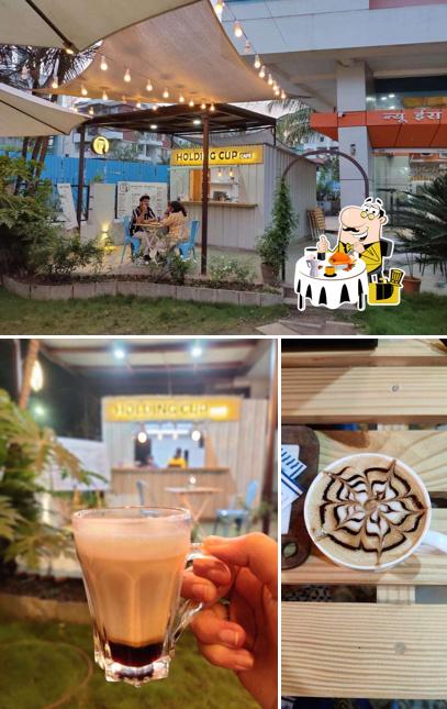 The picture of food and interior at HOLDING CUP