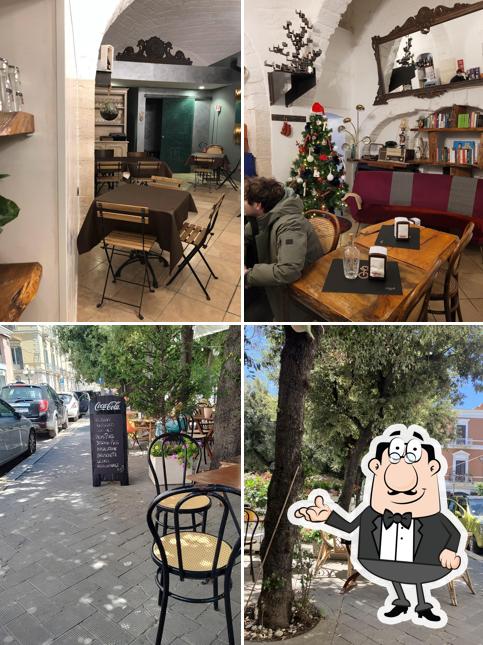 Gli interni di Ultimo Caffè