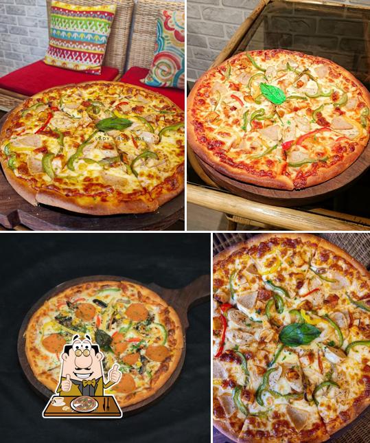 Order various kinds of pizza