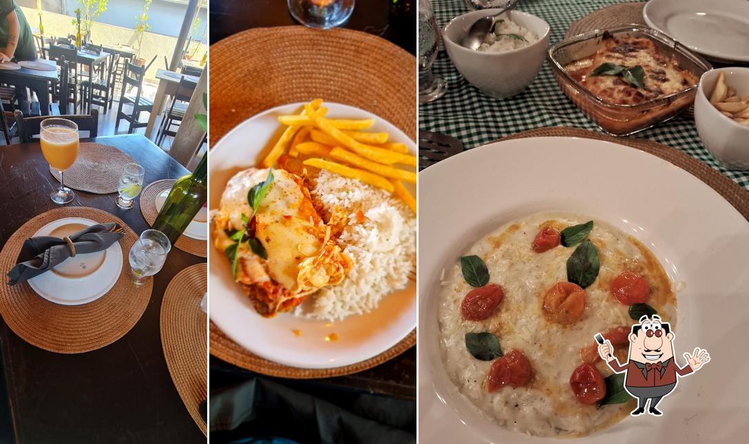 Platos en Maria Parmegiana em Uberaba