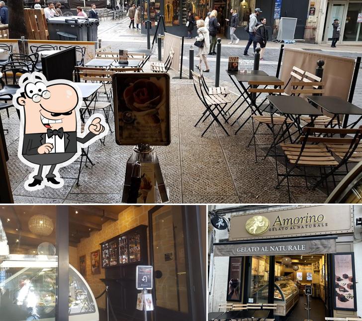 L'intérieur de Amorino Gelato - Montpellier Loge