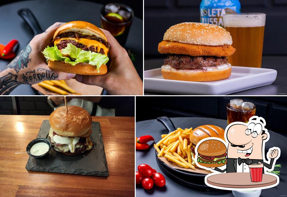 Os hambúrgueres do Lumberjack Burgers irão saciar diferentes gostos