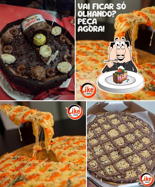 Bolo de chocolate em Like Pizza Teresópolis