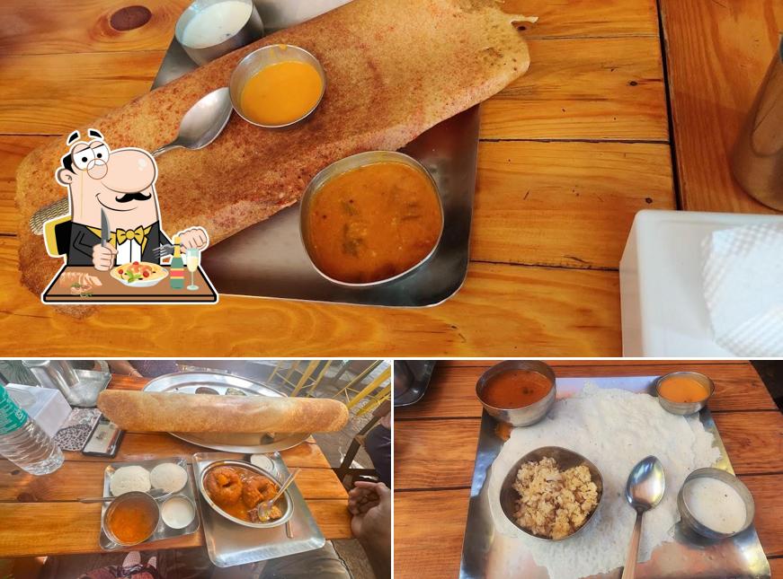 Meals at Bangalore IDLI CAFE