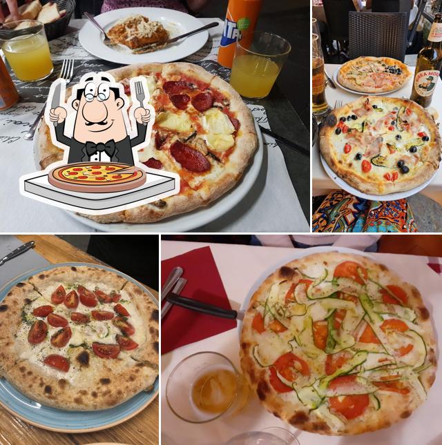 Ordina tra le molte varianti di pizza