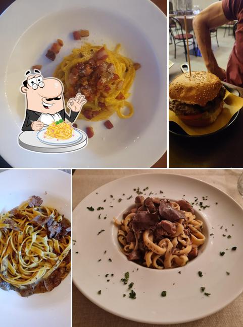 Spaghetti alla carbonara al Corten Bistrò