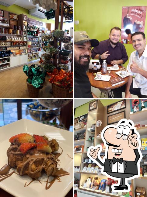 O interior do Cacau Show - Chocolates