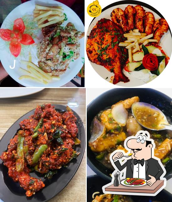 Pulled pork sandwich at Karthik's Kitchen