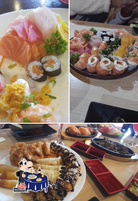 Sashimi em Hizara Sushi