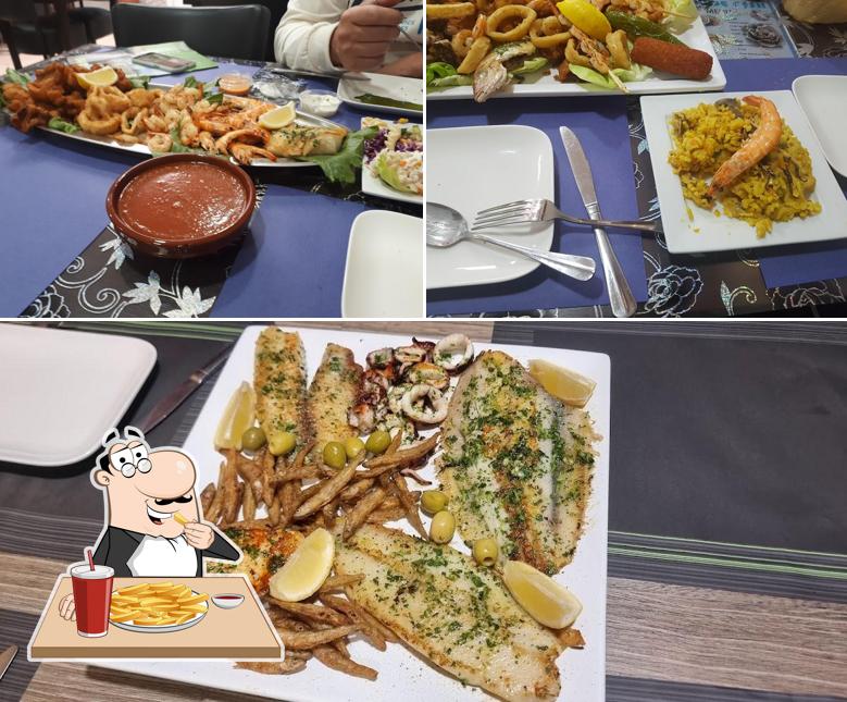 Frites à Dorade Fish