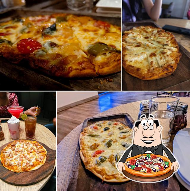 Try out various kinds of pizza
