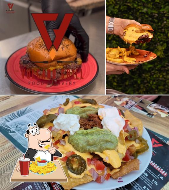 Nachos at Hamburguesería Vulcano Grill
