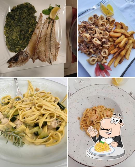 Spaghetti alla carbonara al Restoran&bar Nautica Rijeka