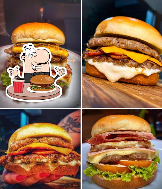 Delicie-se com um hambúrguer no Paulu's Hamburgueria & Delivery em Muriaé