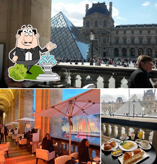 L'espace ouvert est une importante caractéristique de Le Café Marly