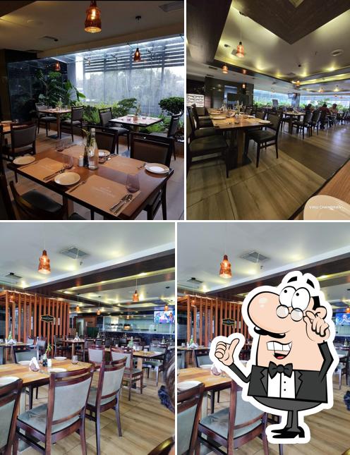 The interior of Supreme Uppercrust Kollam