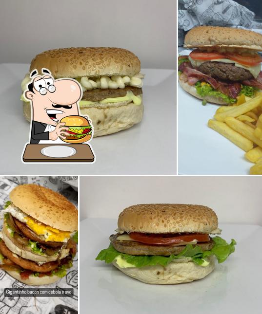 Delicie-se com um hambúrguer no O Gari Lanches