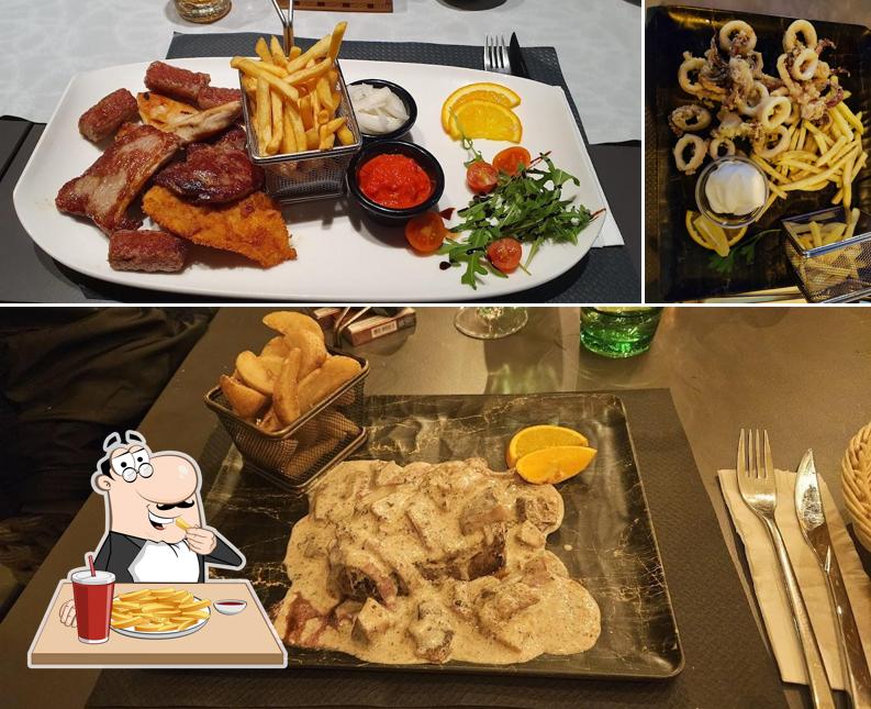 Patatine fritte al Restaurant Harbour