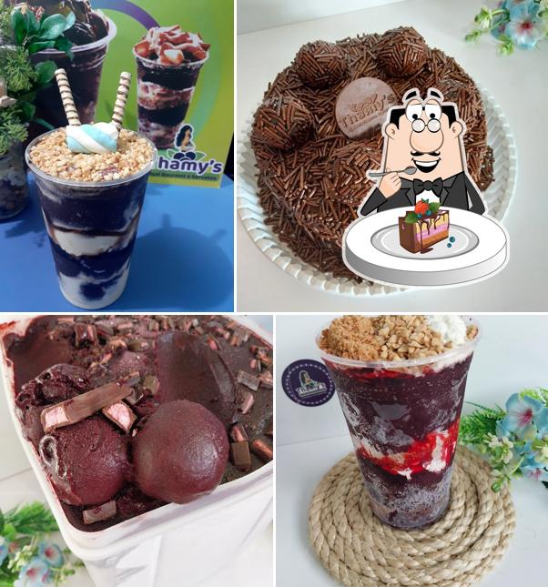 Bolo de chocolate em Thamy's Açaí Delivery (Açaí Gourmet Artesanal) Araruama