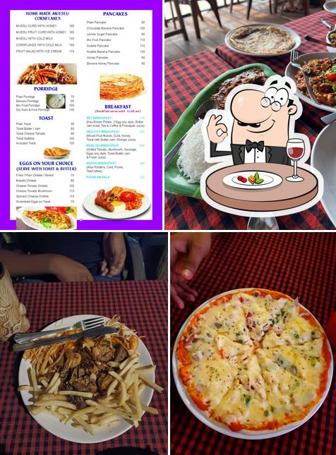 Food at Jairam Cafe