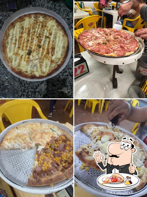 Experimente diversos tipos de pizza