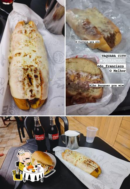 Comida em Cachorro Quente Do Francisco