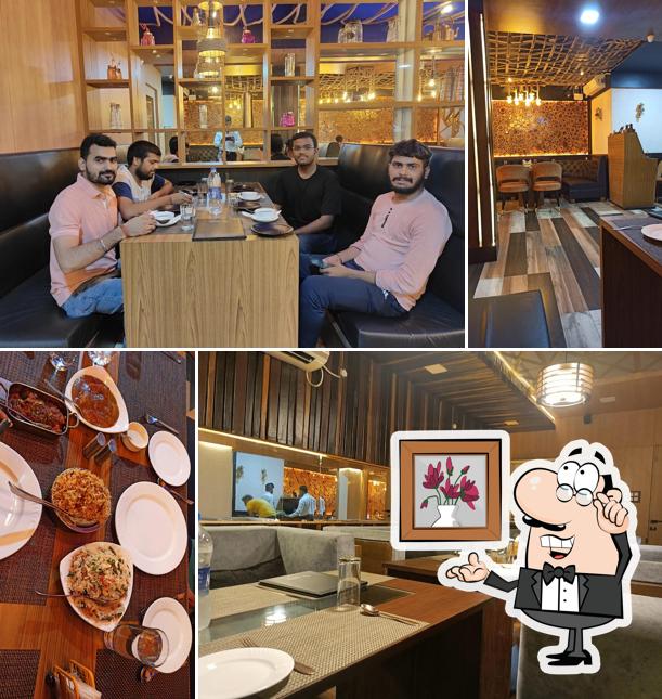 Check out how The Lounge bar cum restaurant looks inside