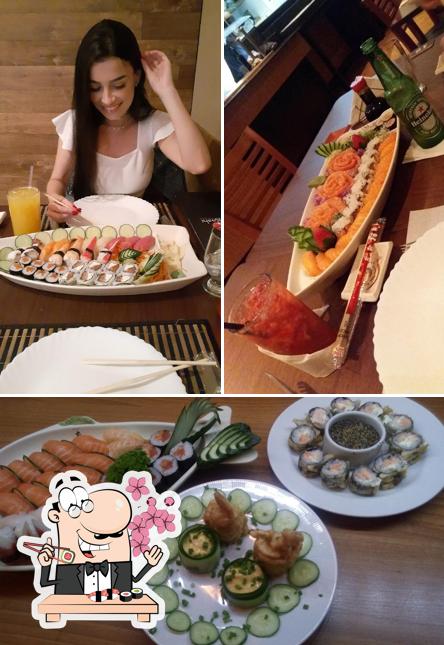 No Nagashi Asian Food, você pode conseguir sushi