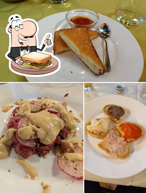 Toast al formaggio al Ristorante Pizzeria Al Parco