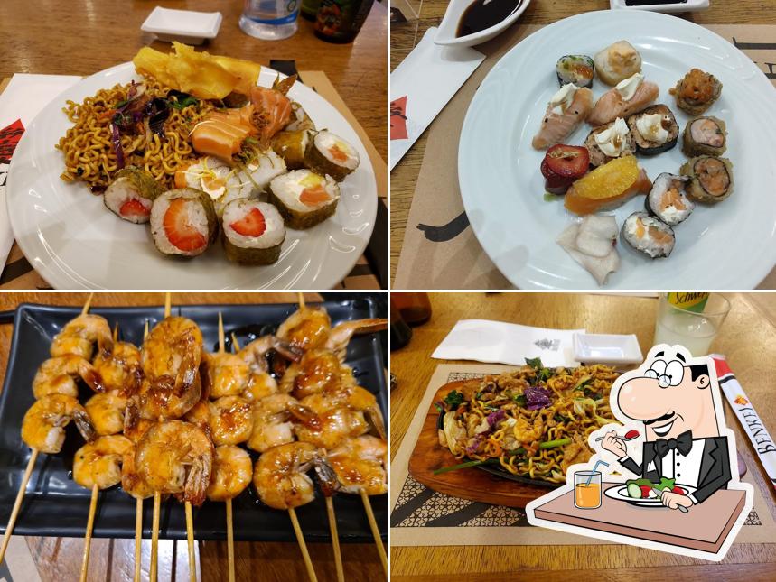 Platos en Benkei (Barra Shopping Nível Lagoa/Praça do Mercado)