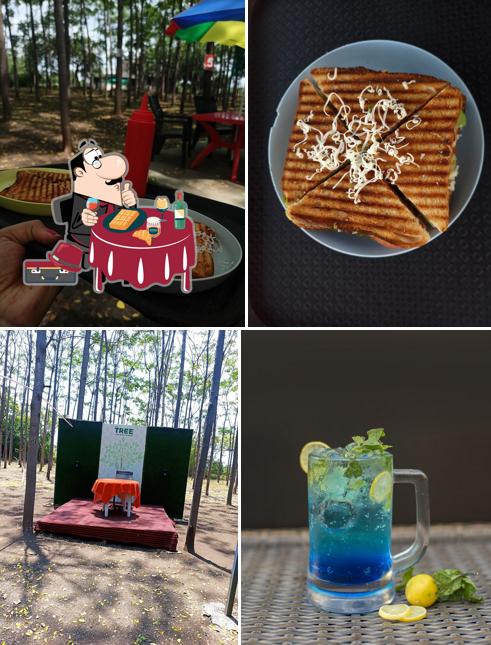 Waffles at THE TREE CAFE AND RESTAURANT