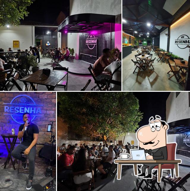 Veja imagens do interior do Boteco Resenha