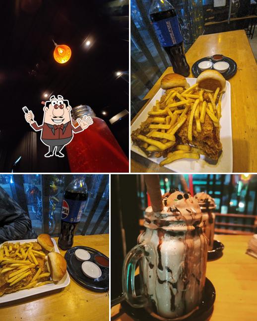 Food at Burgery Bites