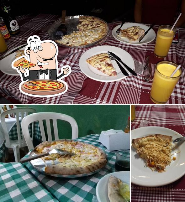 Experimente diferentes variedades de pizza